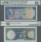 Afghanistan: Bank of Afghanistan 20 Afghanis SH1336 ND(1957), P.31d, perfect condition, PMG graded 65 Gem Uncirculated EPQ.
 [zzgl. 19 % MwSt.]