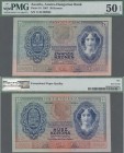 Austria: Oesterreichisch-Ungarische Bank / Osztrák-Magyar Bank 20 Kronen 1907, P.10, excellent condition and great original shape, vertically folded, ...