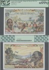 Central African Republic: Banque des États de l'Afrique Centrale - République Centrafricaine 5000 Francs 1980, P.11, excellent condition and original ...