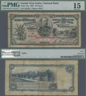 Danish West Indies: The National Bank of the Danish West Indies 10 Francs 1905, P.18a with portrait of King Christian IX, always a very popular bankno...