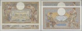 France: Banque de France pair of the 100 Francs 1929 (VF+/XF) and 1930 (XF/aUNC), P.78b ”MERSON” with signatures: Platet & Strohl (Fay.24.8, 24.9). (2...