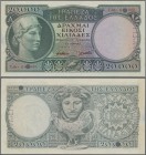 Greece: Bank of Greece 20.000 Drachmai ND(1947) SPECIMEN, P.179s, red serial number T.01 000000, overprint ”Specimen” and perforation ”Specimen” and ”...