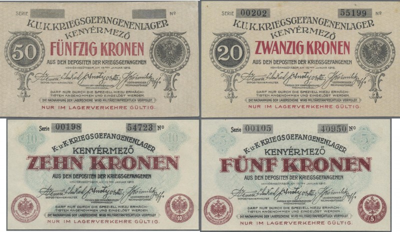 Hungary: K.u.K. Kriegsgefangenenlager KENYERMEZÖ (Austria-Hungary POW camp WWI) ...