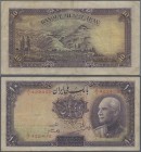 Iran: Banque Mellié Iran 10 Rials SH1315 (1936), P.31, still nice with lightly toned paper and some stronger folds, Condition: F/F+.
 [zzgl. 19 % MwS...