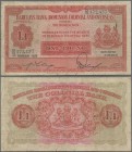 Jamaica: Barclays Bank (Dominion, Colonial & Overseas) – Kingston, Jamaica 1 Pound dated February 1st 1938, P.S146c, highly rare as an issued note and...