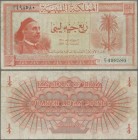 Libya: Kingdom of Libya 5 Piastres 1952, P.12, lightly toned paper with some folds and creases. Condition: F+
 [zzgl. 19 % MwSt.]