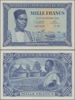 Mali: Banque de la République du Mali 1000 Francs September 22nd 1960, P.4, exceptional great condition with a tiny dint at upper right corner only, o...