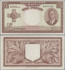 Malta: Government of Malta 1 Pound L.1949, P.22 in perfect UNC condition.
 [zzgl. 19 % MwSt.]