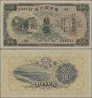 Taiwan: Bank of Taiwan 10 Yen ND(1932), P.1927, tiny spots at upper right margin, otherwise unfolded and perfect, Condition: aUNC.
 [differenzbesteue...