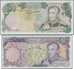 Iran: Album with 27 banknotes Bank Markazi Iran series ND(1974-76) with 2x 20 Rials P.100b,c (UNC), 6x 50 Rials P.101a,b,c,d,e (aUNC/UNC), 6x 100 Rial...