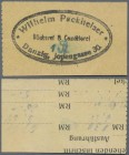 Deutschland - Nebengebiete Deutsches Reich: Danzig – Wilhelm Packheiser, Bäckerei, 1 Pfennig o.D. (Podczaski WD-114) in kassenfrischer Erhaltung: UNC....