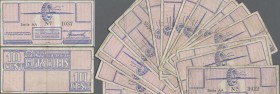 Deutschland - Konzentrations- und Kriegsgefangenenlager: Konzentrationslager Westerbork Lot mit 20x 10 Cent 1944, Campbell 4171b in gebrauchter Erhalt...