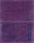 Deutschland - Notgeld besonderer Art: Teningen, Breisgau-Walzwerk GmbH, 100 Tsd. Mark, 20.8.1923, Aluminiumfolie, Druck vs. violett und rs. blau, mit ...