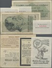 Deutschland - Sonstige: Großes Lot mit 29 teils verschiedenen antisemitischen Propagandanoten auf verschiedenen Reichsbanknoten und österreichischen K...
