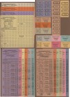 Deutschland - Notgeld: Original Sammelalbum mit 1245 Lebensmittelkarten, verschiedenen Belegen und Soldatenmarken des Kommunalverbandes Kempten-Stadt ...