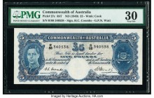 Australia Commonwealth Bank of Australia 5 Pounds ND (1949) Pick 27c R47 PMG Very Fine 30. 

HID09801242017

© 2020 Heritage Auctions | All Rights Res...
