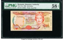 Bermuda Monetary Authority 100 Dollars 24.5.2000 Pick 55a PMG Choice About Unc 58 EPQ. 

HID09801242017

© 2020 Heritage Auctions | All Rights Reserve...