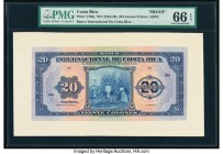 Costa Rica Banco Internacional de Costa Rica 20 Colones ND (1919-36) Pick 176fp Front Proof PMG Gem Uncirculated 66 EPQ. 

HID09801242017

© 2020 Heri...