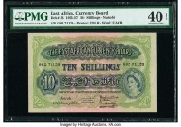 East Africa East African Currency Board 10 Shillings 1.2.1956 Pick 34 PMG Extremely Fine 40 EPQ. 

HID09801242017

© 2020 Heritage Auctions | All Righ...