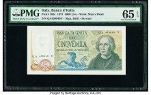 Italy Banca d'Italia 5000 Lire 1977 Pick 102c PMG Gem Uncirculated 65 EPQ. 

HID09801242017

© 2020 Heritage Auctions | All Rights Reserved