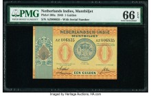 Netherlands Indies Muntbiljet 1 Gulden 15.6.1940 Pick 108a PMG Gem Uncirculated 66 EPQ. 

HID09801242017

© 2020 Heritage Auctions | All Rights Reserv...