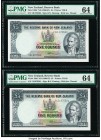 New Zealand Reserve Bank of New Zealand 5 Pounds ND (1960-67) Pick 160d Two Consecutive Examples PMG Choice Uncirculated 64. 

HID09801242017

© 2020 ...