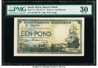 South Africa South African Reserve Bank 1 Pound 1.7.1922 Pick 75 PMG Very Fine 30. Minor repair. 

HID09801242017

© 2020 Heritage Auctions | All Righ...