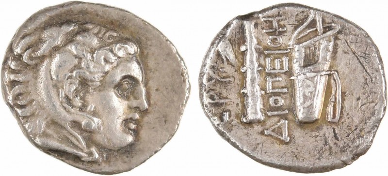 Ionie, Érythrées (Erythrai), drachme au nom du magistrat Diopeithes, c.320-280 a...