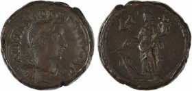 Égypte, Gordien III, tétradrachme, Alexandrie, An 4 = 240-241
A/A K M AN GORDIANOC EVC
Buste lauré à droite, drapé et cuirassé, vu de trois quarts e...
