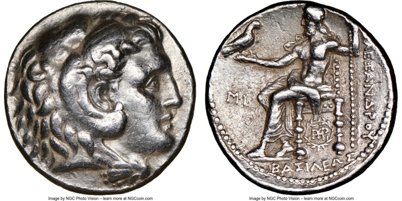 MACEDONIAN KINGDOM. Alexander III the Great (336-323 BC). AR tetradrachm (25mm, ...