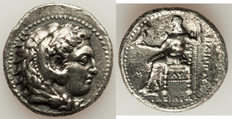 MACEDONIAN KINGDOM. Philip III Arrhidaeus (323-317 BC). AR tetradrachm (28mm, 16...