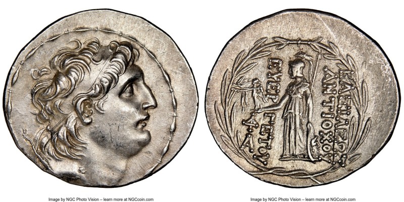 SELEUCID KINGDOM. Antiochus VII Euergetes (Sidetes) (138-129 BC). AR tetradrachm...