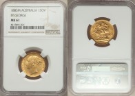 Victoria gold "St. George" Sovereign 1883-M MS61 NGC, Melbourne mint, KM7.

HID09801242017

© 2020 Heritage Auctions | All Rights Reserved