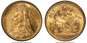Victoria gold Sovereign 1891-M AU58 PCGS, Melbourne mint, KM10, S-3867C. Long Tail variety. AGW 0.2355 oz. 

HID09801242017

© 2020 Heritage Aucti...