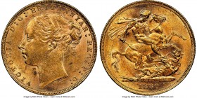 Victoria gold Sovereign 1880 AU58 NGC, KM752. AGW 0.2355 oz. 

HID09801242017

© 2020 Heritage Auctions | All Rights Reserved