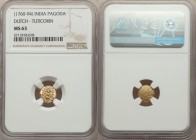 Dutch India gold Pagoda ND (1760-1794) MS63 NGC, Tuticorin mint, KM49.

HID09801242017

© 2020 Heritage Auctions | All Rights Reserved