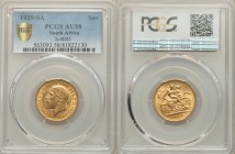 George V gold Sovereign 1929-SA AU58 PCGS, Pretoria mint, KM-A22, S-4005. AGW 0.2355 oz. 

HID09801242017

© 2020 Heritage Auctions | All Rights R...
