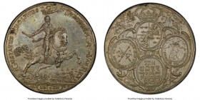 Gustav II Adolf silver "Battle of Breitenfeld" Medal ND (1631) UNC Details (Tooled) PCGS, Hildebrand-56. 48mm. Struck for Sweden's victory in the sign...