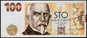 Czech Republic Commemorative Banknote "100th Anniversary of the Czechoslovak Crown" 2019 RARE
.