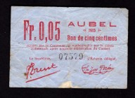 Belgium 5 Centimes 1915
Aubel;