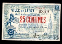 Belgium 25 Centimes (ND) Ville De Leuze
.