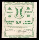 Belgium 5 Francs (ND) Commune De Vielsalm
.