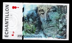 France 200 Echantillon 1990 Test Banknote
AUNC