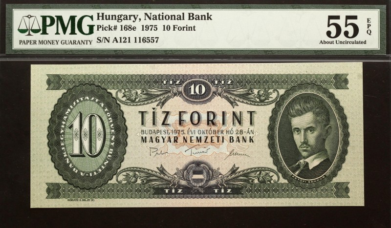 Hungary 10 Forint 1975 PMG 55
P# 168e; # A 121 116557