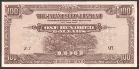 Malaya 100 Dollars 1944
P# M8; UNC; Japanese Occupation