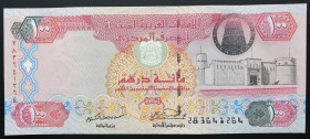 United Arab Emirates 100 Dirhams 2004
P# 30b; UNC
