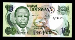 Botswana 10 Pula 1999
P29b; D/74 746553; UNC