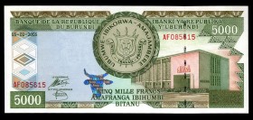 Burundi 5000 Francs 2005
P42; AF085615; UNC
