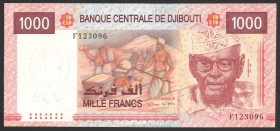 Djibouti 1000 Francs 2005
P# 42a; UNC