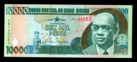 Guinea-Bissau 10000 Francs 1993
P15b; FR199283; UNC